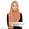 Adina Anis - Chiffon Shawl Onesie - Apricot Buff